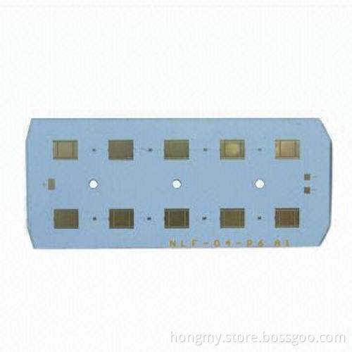 Aluminum Based PCB with HAL Surface Finish and Gold Plating